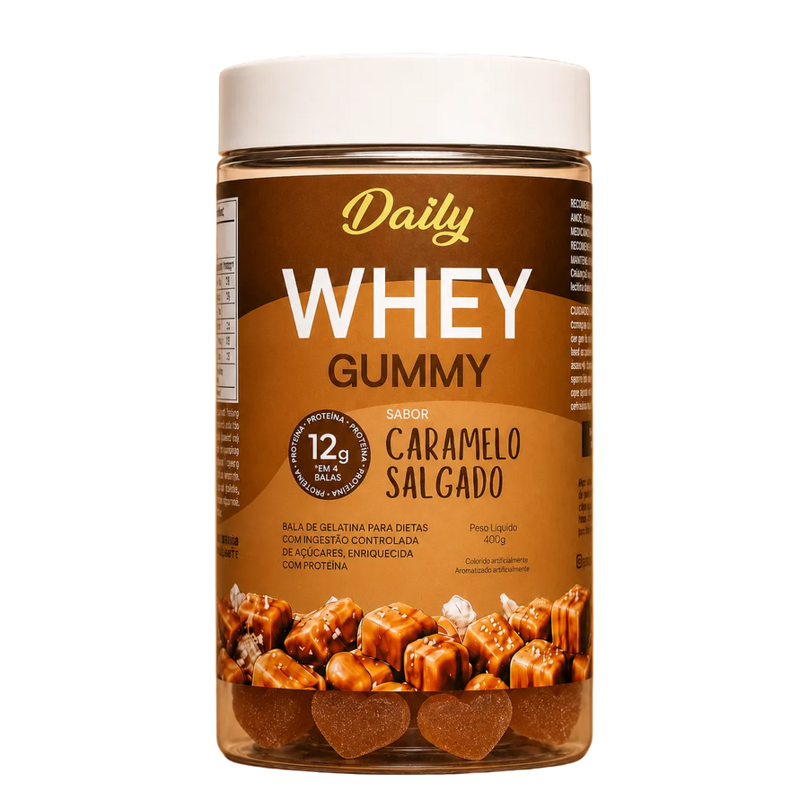 Daily Whey Gummy Caramelo Salgado 400g