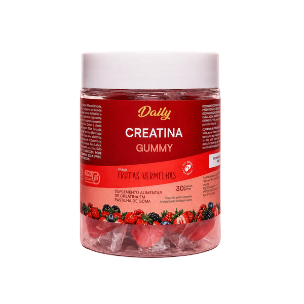 Daily Creatina Gummy Frutas Vermelhas 210g
