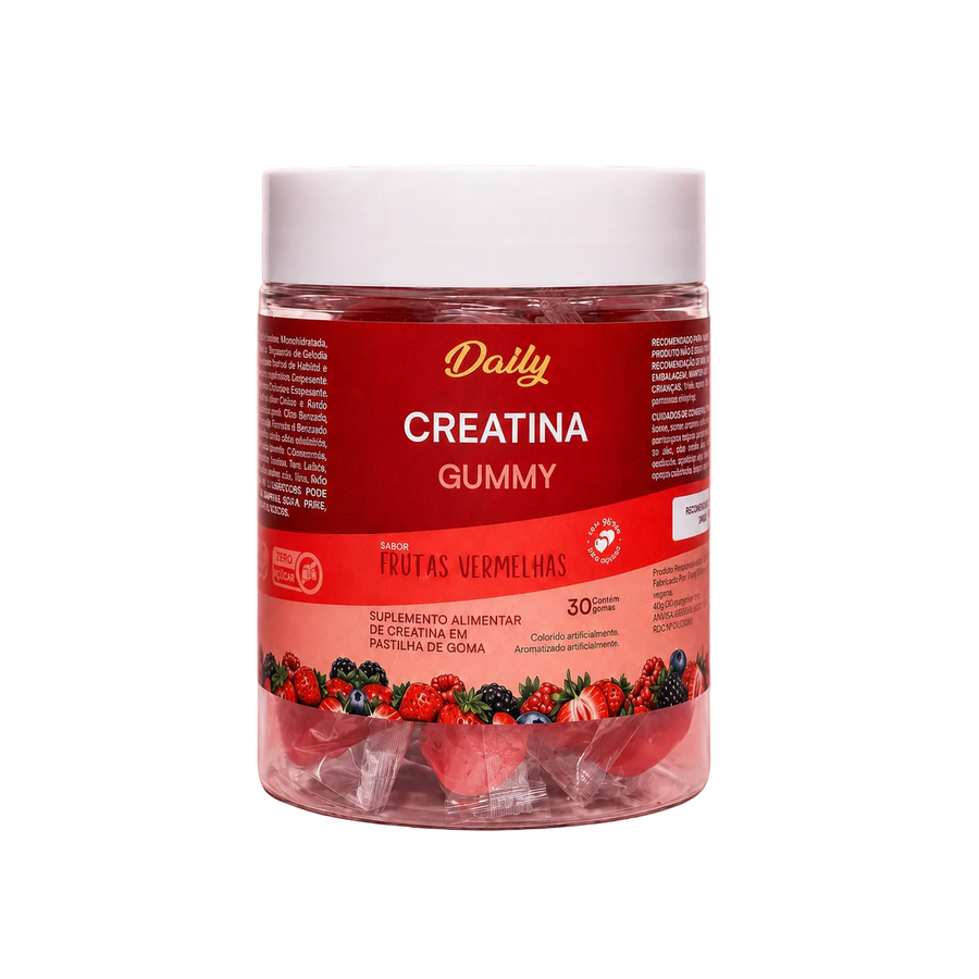 Daily Creatina Gummy Frutas Vermelhas 210g